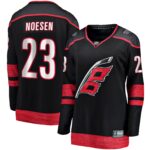 Stefan Noesen Carolina Hurricanes Fanatics Women's Home Breakaway Player Jersey - Black