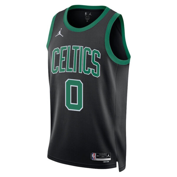 Jayson Tatum 0 Boston Celtics 2024 FINALS CHAMPIONS Swingman Jersey - Statement Edition - Black