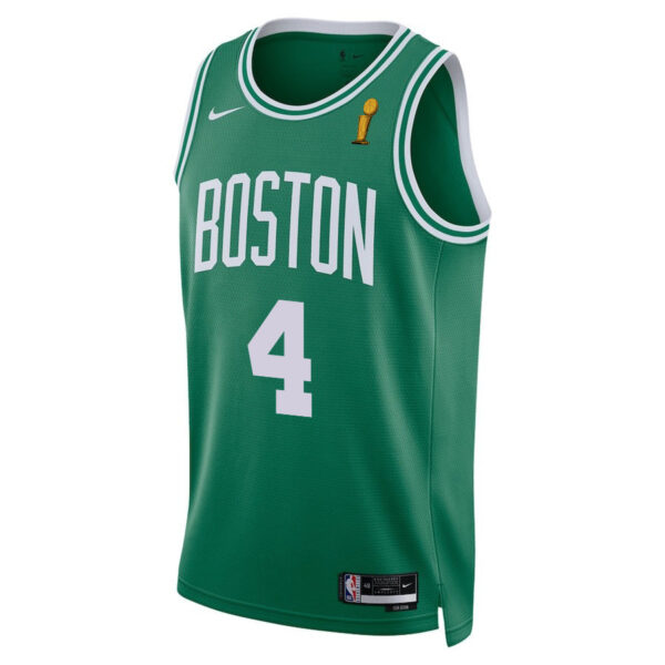 Jrue Holiday 4 Boston Celtics 2024 FINALS CHAMPIONS Jersey - Icon Edition - Kelly Green