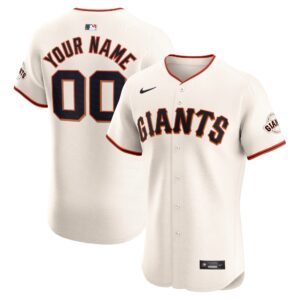 San Francisco Giants  Home Elite Custom Jersey - Cream