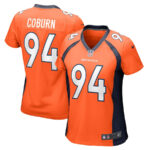 Keondre Coburn 94 Denver Broncos Game Women Jersey - Orange