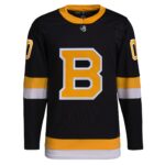 Boston Bruins adidas  Alternate  Primegreen Authentic Custom Jersey - Black