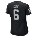 AJ Cole 6 Las Vegas Raiders Women Game Jersey - Black