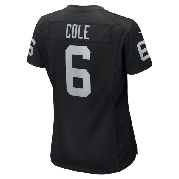 AJ Cole 6 Las Vegas Raiders Women Game Jersey - Black
