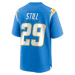 Tarheeb Still 29 Los Angeles Chargers Team Game Men Jersey - Powder Blue