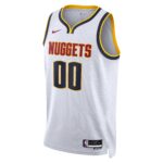Denver Nuggets  Unisex Swingman Custom Jersey White - Association Edition