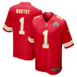 Xavier Worthy Kansas City Chiefs 2024 First Round Pick Player Game Jersey - Red
