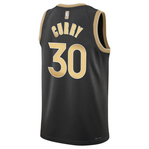 Stephen Curry 30 Golden State Warriors Unisex Select Series Swingman Jersey - Black