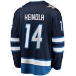 Ville Heinola Winnipeg Jets Fanatics Home Breakaway Player Jersey - Navy