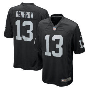 Hunter Renfrow 13 Las Vegas Raiders Men Game Jersey - Black