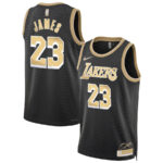 LeBron James 23 Los Angeles Lakers Unisex Select Series Swingman Jersey - Black