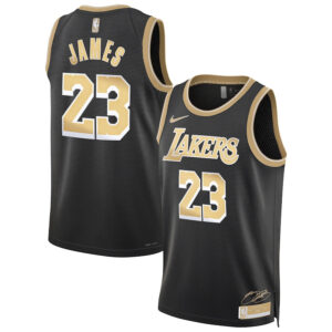LeBron James 23 Los Angeles Lakers Unisex Select Series Swingman Jersey - Black