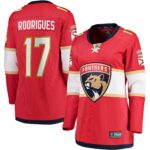 Evan Rodrigues Florida Panthers Fanatics Women's Home Breakaway Player Jersey - Red