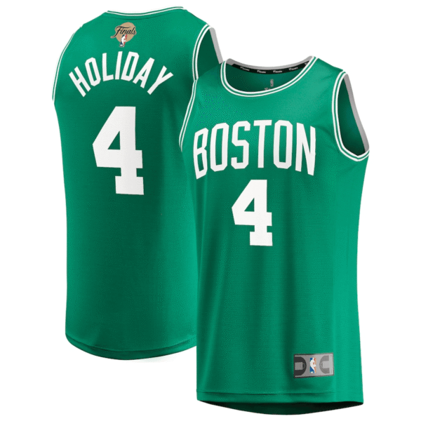Jrue Holiday 4 Boston Celtics 2024 NBA Finals Fast Break Jersey - Icon Edition - Kelly Green