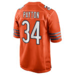 Walter Payton 34 Chicago Bears Men Retired Jersey - Orange
