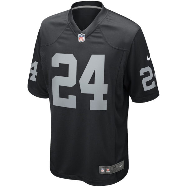 Willie Brown 24 Las Vegas Raiders Men Game Retired Jersey - Black
