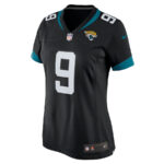 Logan Cooke 9 Jacksonville Jaguars Women Game Jersey - Black