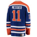 Mark Messier Edmonton Oilers Fanatics Premier Breakaway Retired Player Jersey - Blue