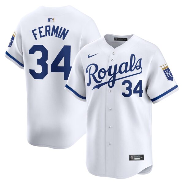 Freddy Fermin Kansas City Royals  Home Limited Player Jersey - White
