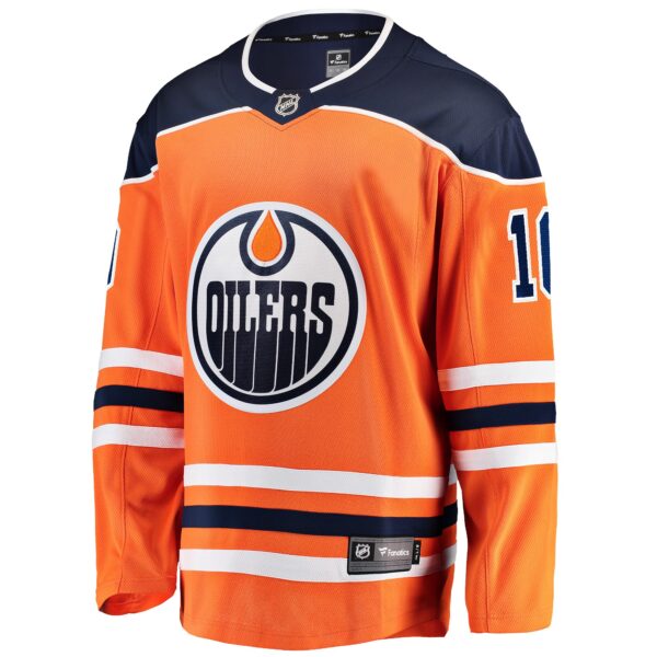 Derek Ryan Edmonton Oilers Fanatics Home Breakaway Player Jersey - Orange