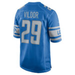 Kindle Vildor 29 Detroit Lions Game Men Jersey - Blue