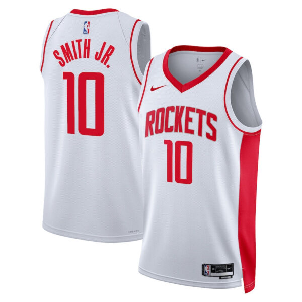 Jabari Smith Jr. 10 Houston Rockets 2023/24 Association Edition Swingman Jersey - White