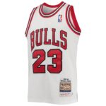 Michael Jordan Chicago Bulls Mitchell & Ness Youth 1997/98 Hardwood Classics Authentic Jersey - White