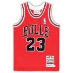 Michael Jordan Chicago Bulls Mitchell & Ness Toddler 1997/98 Hardwood Classics Authentic Jersey - Red