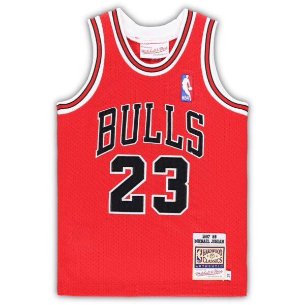 Michael Jordan Chicago Bulls Mitchell & Ness Toddler 1997/98 Hardwood Classics Authentic Jersey - Red