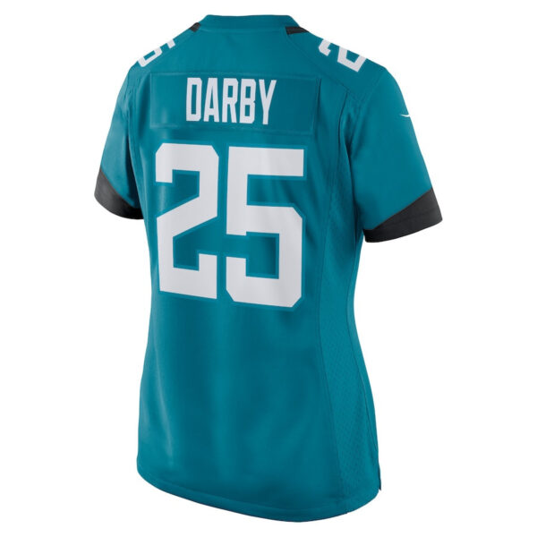 Ronald Darby 25 Jacksonville Jaguars Alternate Game Women Jersey - Teal