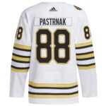 David Pastrnak Boston Bruins adidas  Primegreen 100th Anniversary Authentic Player Jersey - White