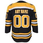 Boston Bruins Youth Home Custom Premier Jersey - Black
