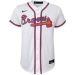Max Fried Atlanta Braves  Youth Alternate Replica Player Jersey - White