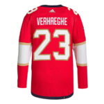 Carter Verhaeghe 23 Florida Panthers 2024 STANLEY CUP Final Home Breakaway Jersey - Men, Red
