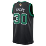 Sam Hauser 30 Boston Celtics 2024 FINALS PATCH Swingman Jersey - Statement Edition - Black