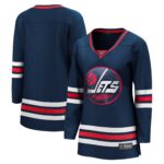Winnipeg Jets Fanatics Women's Alternate Premier Breakaway Player Jersey - Navy