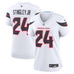 Derek Stingley Jr. 24 Houston Texans Women Game Jersey - White
