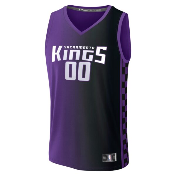 Sacramento Kings Fanatics Custom Fast Break Jersey - Purple - Statement Edition