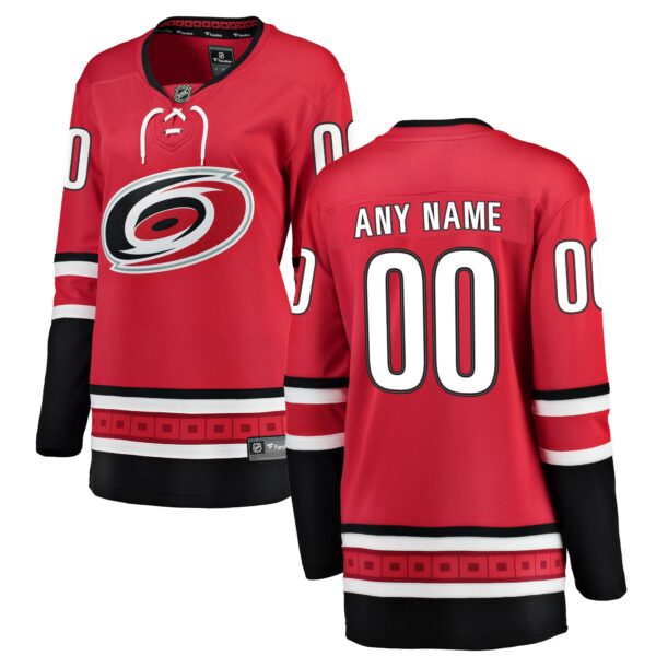 Carolina Hurricanes Fanatics Women's Alternate Breakaway Custom Jersey - Red
