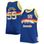 Dikembe Mutombo Denver Nuggets Mitchell & Ness Big & Tall 1991/92 NBA 75th Anniversary Diamond Swingman Jersey - Blue