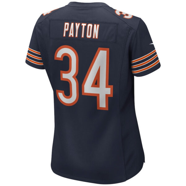 Walter Payton 34 Chicago Bears Women Game Retired Jersey - Navy
