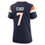 John Elway Denver Broncos  Women's Retired Player Alternate Game Jersey - Navy