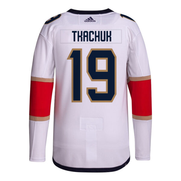 Matthew Tkachuk 19 Florida Panthers 2024 STANLEY CUP Final Away Breakaway Jersey - Men, White