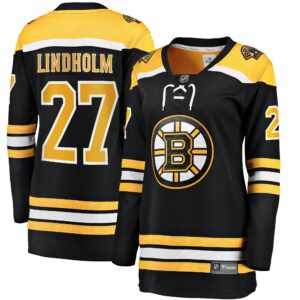 Hampus Lindholm Boston Bruins Women's Fanatics Home Breakaway Player Jersey - Black