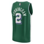 Cade Cunningham Detroit Pistons Fanatics Youth Fastbreak Jersey - City Edition - Green