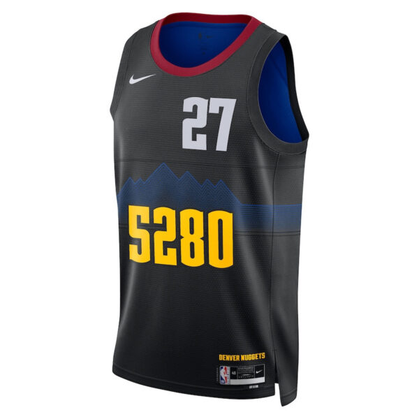 Jamal Murray 27 Denver Nuggets 2023/24 City Edition Swingman Jersey - Black