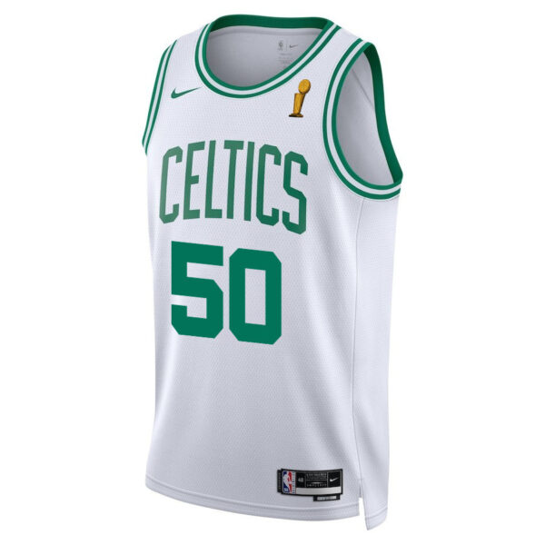 Svi Mykhailiuk 50 Boston Celtics 2024 FINALS CHAMPIONS Swingman Jersey - Association Edition - White