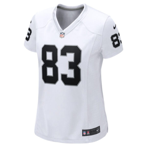 Darren Waller 83 Las Vegas Raiders Women Jersey - White