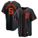Mike Yastrzemski San Francisco Giants  Alternate Replica Player Name Jersey - Black