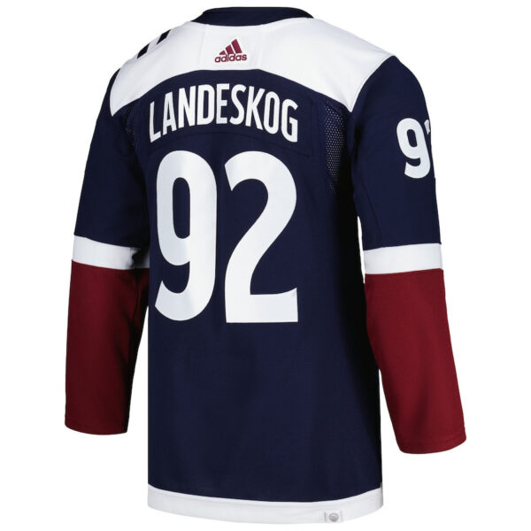 Gabriel Landeskog 92 Colorado Avalanche Alternate Primegreen Men Jersey - Navy